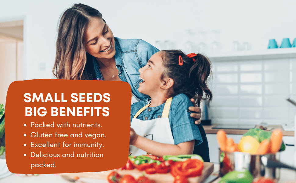 CultivateCrest seeds as part of everyday family nutrition